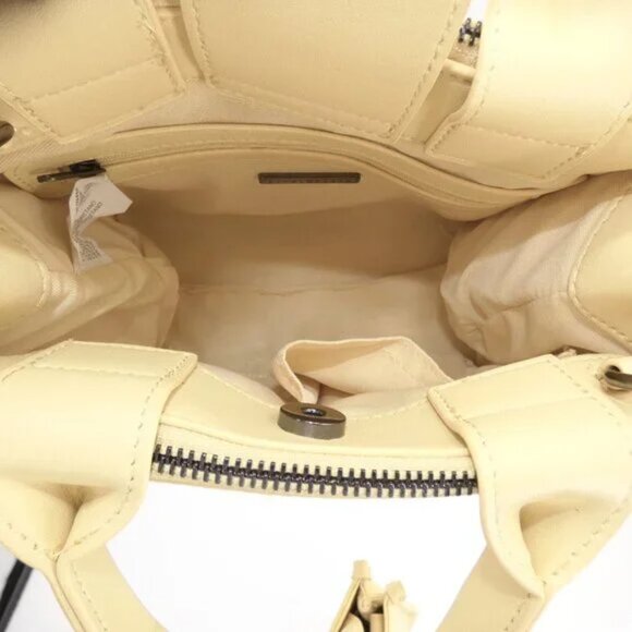 Steve Madden Butter Yellow Adjustable Crossbody Bag Preppy Minimalist Y2K Trendy - Picture 12 of 16